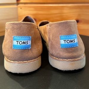 Toms Suede Slip Ons